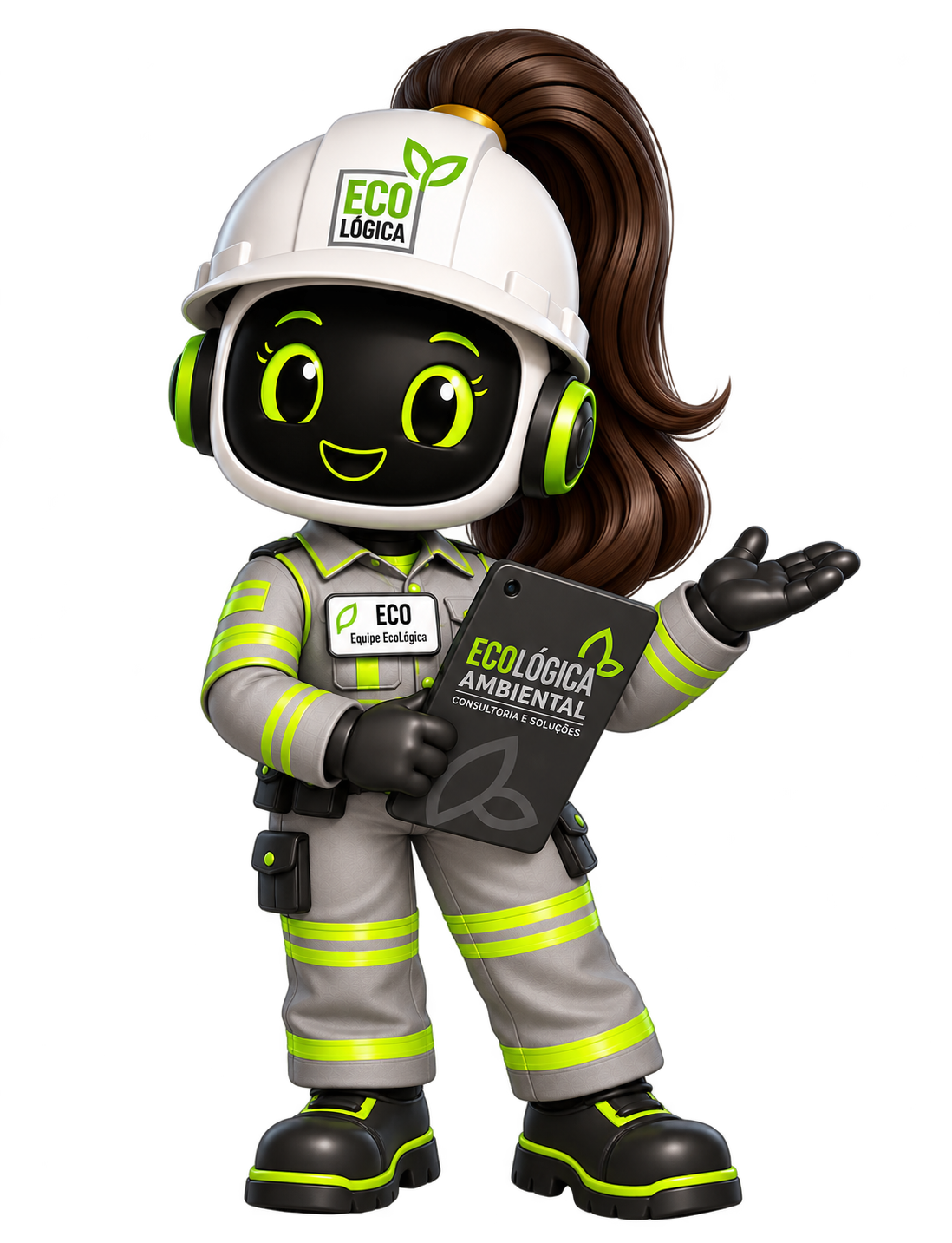 Eco, mascote da EcoLógica