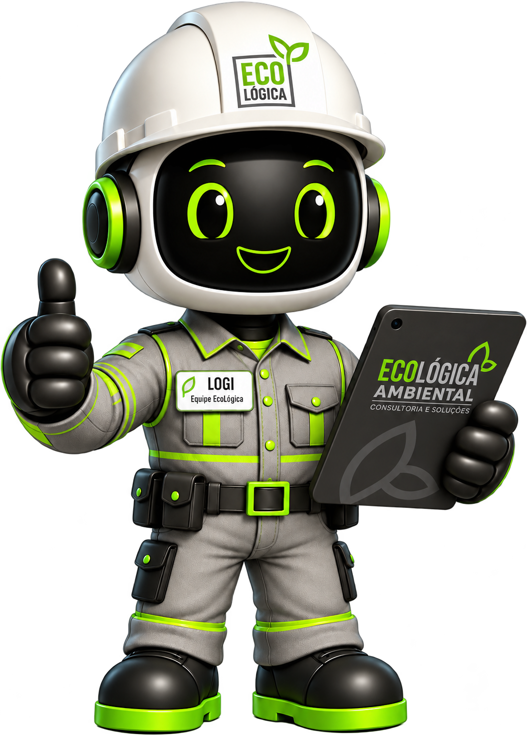 Logi, mascote da EcoLógica